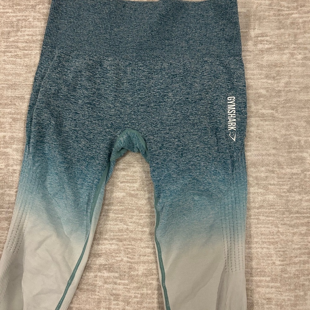 Gymshark Blue Gray Ombre Leggings - Picture 2 of 7